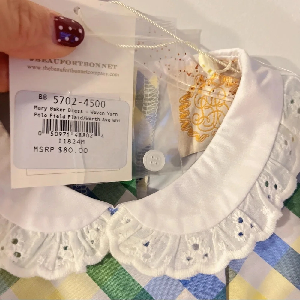 NWT TBBC Mary Baker Day Dress Size 18-24months - Picture 7 of 7